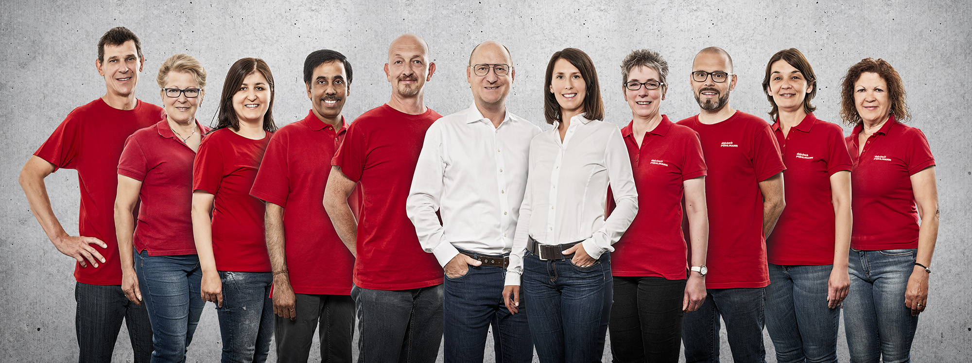 Das Team von Siebdruck Pöhlmann Das Team von Siebdruck Pöhlmann