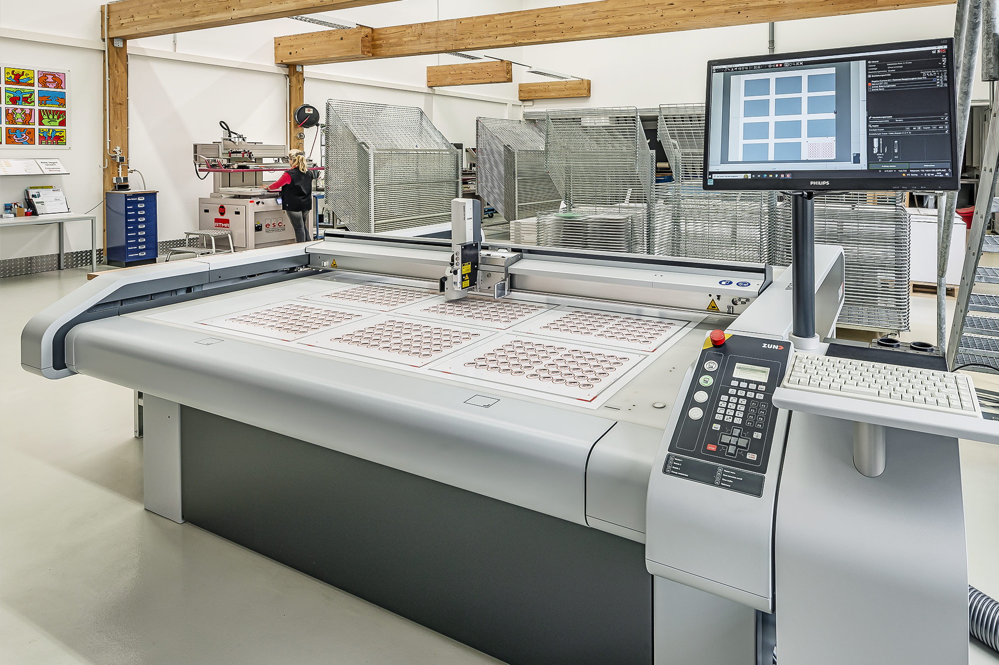 Zünd Digital Cutter S3 L-1600 mit Tandemfunktion Zünd Digital Cutter S3 L-1600 mit Tandemfunktion